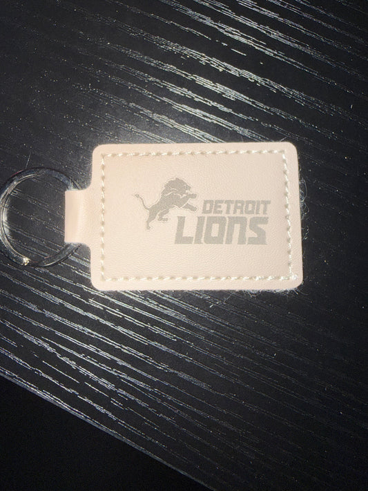 Detroit Lions Custom Keychain