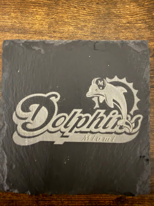 Miami Dolphins Custom Coaster